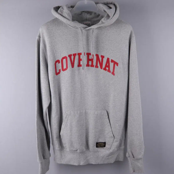[BUNJANG] Covernat Authentic Logo Hoodie Grey (L) / 커버낫 어센틱 로고 후디 후드티 그레이 (L) 5208