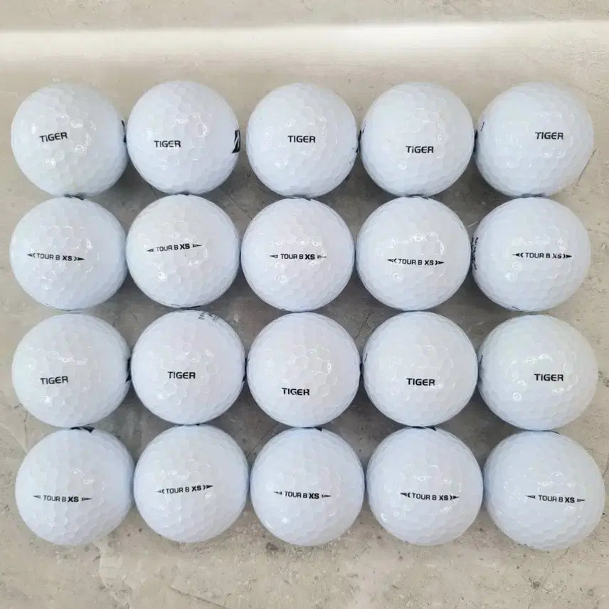 [BUNJANG] Bridgestone Tour B XS Tiger Woods Edition Golf Balls (3-Piece, A+/A Grade, 20-Count) / 브릿지스톤 타이거 3피스 A+/A급 20개 골프공 로스트볼