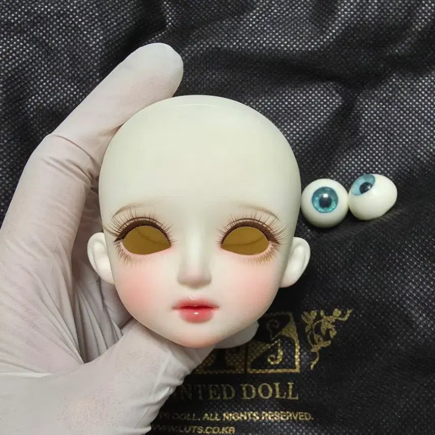 [BUNJANG] LUTS Kid Delf Yeondu MSD Doll Head (White Skin) / 구체관절인형 msd 루츠 키드델프 연두 미백 헤드
