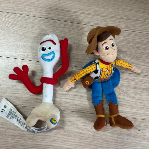 [BUNJANG] Disney Pixar Toy Story Woody & Forky Magnet Set / (일괄)파리 디즈니랜드 토이스토리 포키 우디 마그넷 자석 인형