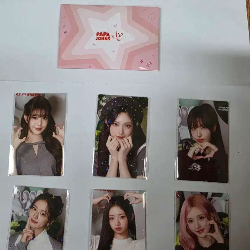 [BUNJANG] IVE Papa John's Collaboration Photocard / 파파존스X아이브 콜라보 포토카드