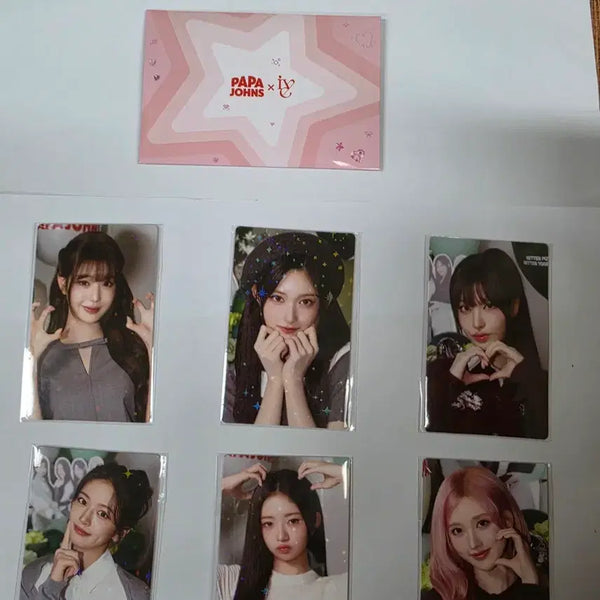 [BUNJANG] IVE Papa John's Collaboration Photocard / 파파존스X아이브 콜라보 포토카드