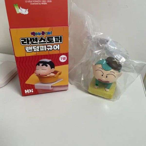 [BUNJANG] Crayon Shin-chan Ramen Stopper Random Figure - Hoon / 짱구 라면스토퍼 랜덤피규어 훈이(새상품)