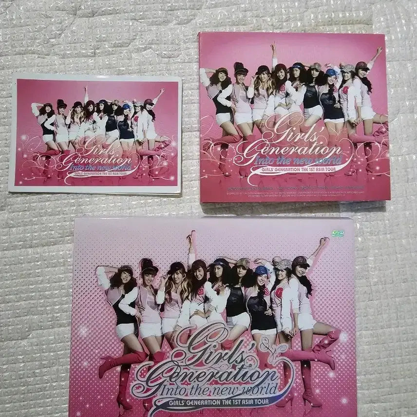 [BUNJANG] Girls' Generation The 1st Asia Tour Into The New World DVD & CD Set / 소녀시대 첫콘 cd dvd
