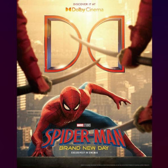 [BUNJANG] Spider-Man Brand New Day Dolby Cinema Poster / 스파이더맨 브랜드 뉴 데이 돌비포스터 (메가박스, 돌포, 브뉴데)