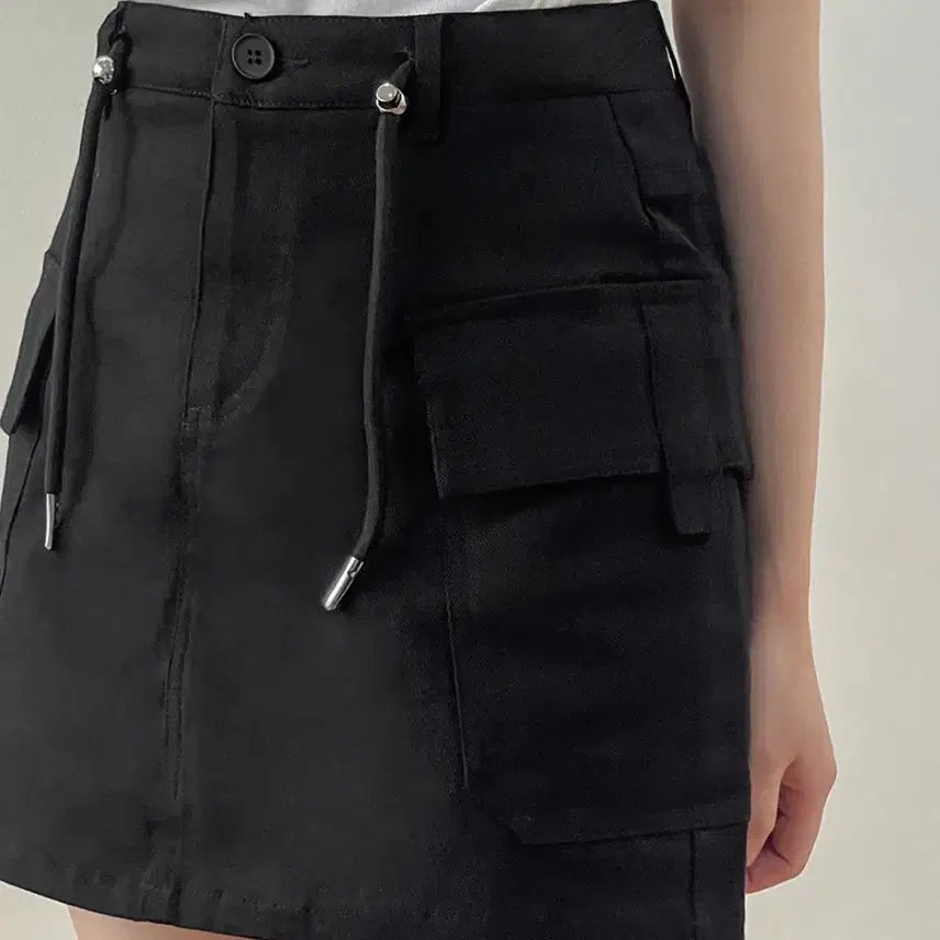 [BUNJANG] Amebly Cargo String Skirt XL / 에이블리 카고 스트링 스커트 XL
