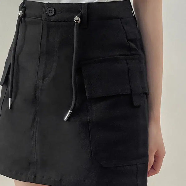 [BUNJANG] Amebly Cargo String Skirt XL / 에이블리 카고 스트링 스커트 XL