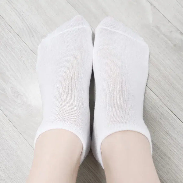 [BUNJANG] White Women's Ankle Socks - Used / 화이트 여성 발목 양말 - 중고