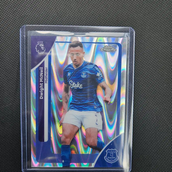 [BUNJANG] 25-26 Topps Chrome EPL Everton Dwight McNeil Ray Wave Card / 25-26 탑스크롬 EPL 에버튼 드와이트 맥닐 레이 웨이브 카드