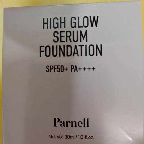 [BUNJANG] Parnell High Glow Serum Foundation SPF50+ PA++++ (0.5 Light Beige) / 파넬 하이 글로우 세럼 파운데이션 0.5호