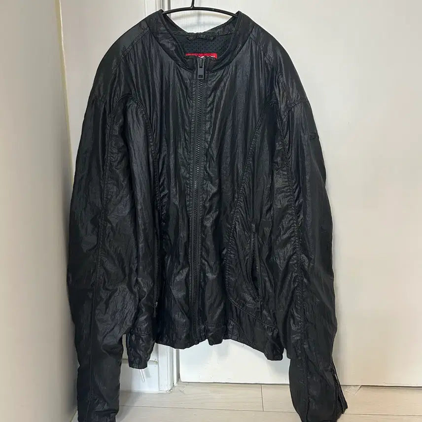 [BUNJANG] Diesel Biker Jacket Shiny Ripstop 3XL / 일주일동안할인 새상품 디젤 Biker Jacket In Shiny Ripstop  3xl