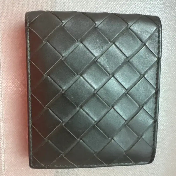 [BUNJANG] Bottega Veneta Intrecciato Bi-Color Bifold Wallet / 보테가베네타 인트레치아토 투톤 반지갑