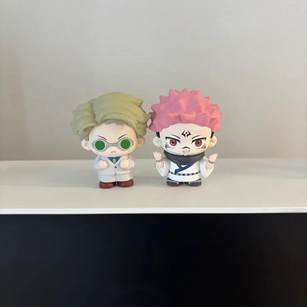 [BUNJANG] Jujutsu Kaisen Ryomen Sukuna & Kento Nanami Mini Figure Bundle Set / 일괄) 주술회전 스쿠나 나나밍 미니 피규어
