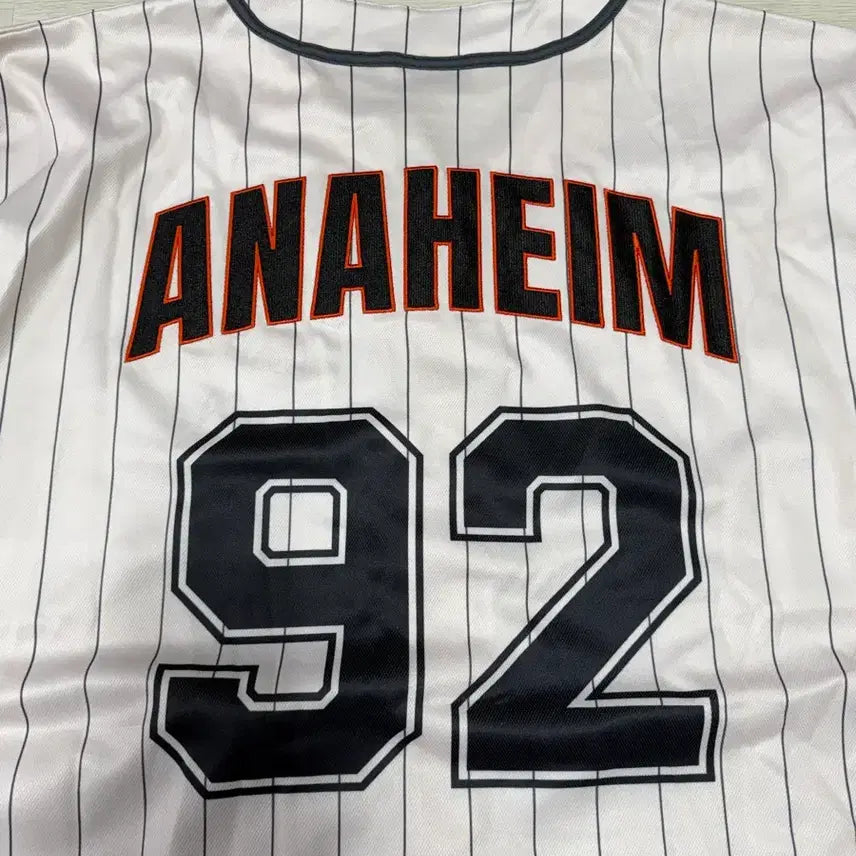 [BUNJANG] BTS Jin Anaheim Baseball Jersey / BTS 진 ANAHEIM 야구 져지