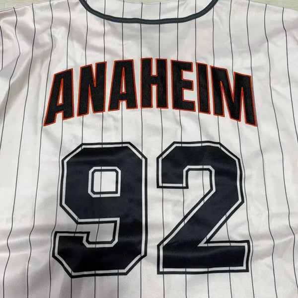 [BUNJANG] BTS Jin Anaheim Baseball Jersey / BTS 진 ANAHEIM 야구 져지
