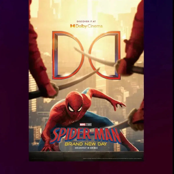 [BUNJANG] Spider-Man: Brand New Day Dolby Poster (A3) / 스파이더맨:브랜드 뉴 데이 돌비포스터 (A3) 7.29.수령접수
