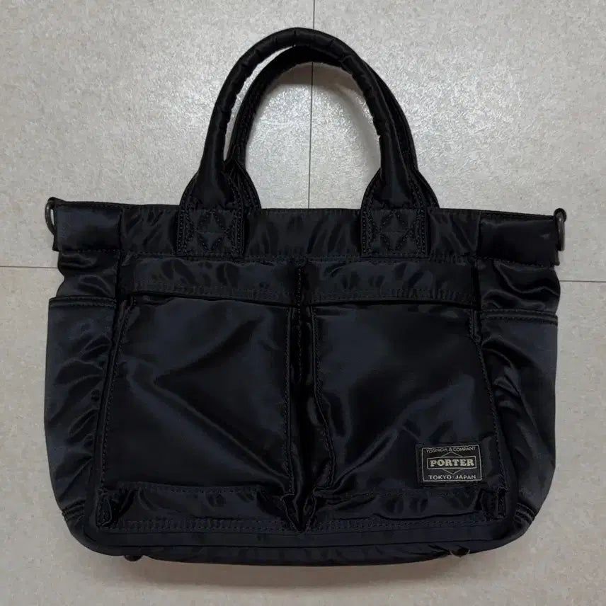 [BUNJANG] Yoshida Porter NEW TANKER Tote Bag Black 622-05487 / 요시다 포터 토트백 NEW TANKER TOTE BAG 뉴탱커 622-05487 팝니다.