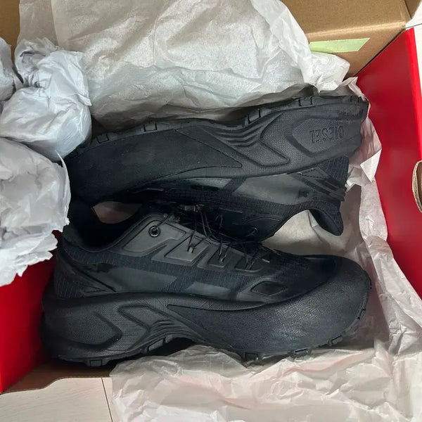 [BUNJANG] Diesel D-Cage Runner-Sneakers in TPU-Trimmed Ripstop (Size 43) / 일주일동안할인 디젤 D-Cage Runner-Sneakers In TPU-Trimmed Ripstop 43