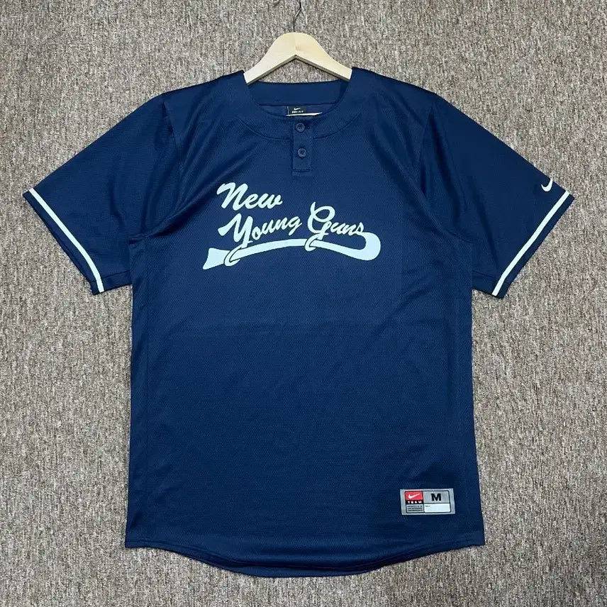 [BUNJANG] Nike Dry-Fit Baseball Jersey Navy M / 나이키 야구 유니폼 네이비 M