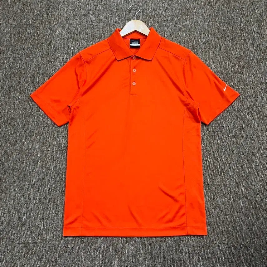 [BUNJANG] Nike Golf Dri-FIT Orange Short-Sleeve Polo Shirt Size S / 나이키골프 드라이핏 오렌지 반팔 폴로티 S