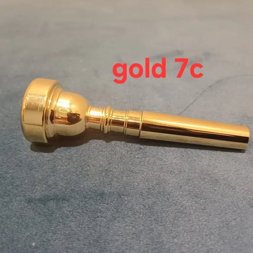 [BUNJANG] Gold 7c Trumpet Mouthpiece (Unused New) / 골드 7c  트럼펫 마우스피스 ㅡ미사용 신품