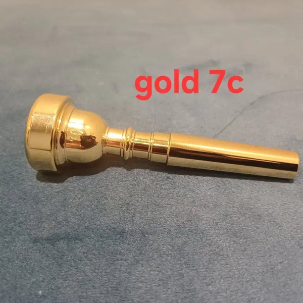 [BUNJANG] Gold 7c Trumpet Mouthpiece (Unused New) / 골드 7c  트럼펫 마우스피스 ㅡ미사용 신품