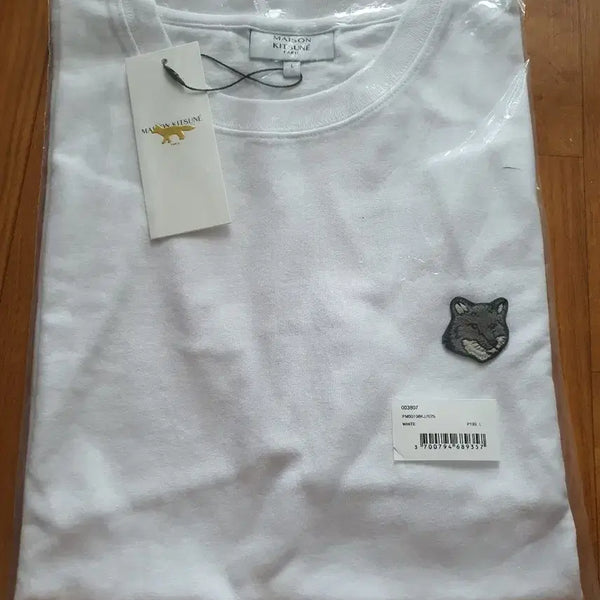 [BUNJANG] Maison Kitsuné Short Sleeve T-Shirt White L / 메종 키츠네 반팔 티셔츠 화이트L