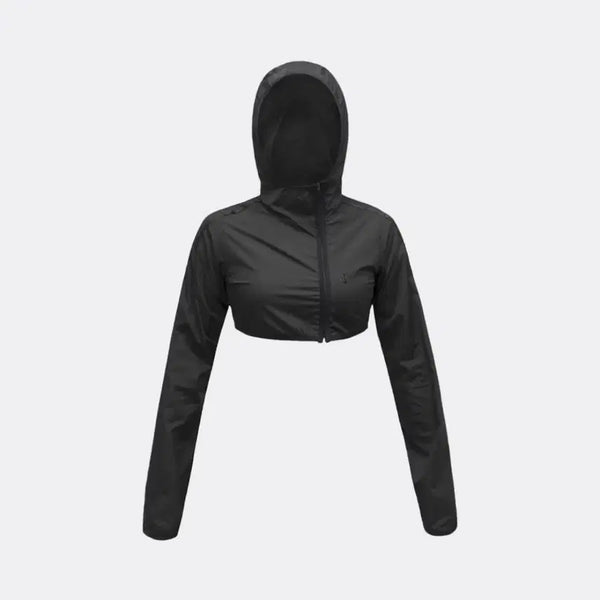[BUNJANG] OHOTORO Hoodie Bolero Maxi 2-Piece Set Black / 오호스 HOODIE BOLERO MAXI 2-PIECE BOLERO