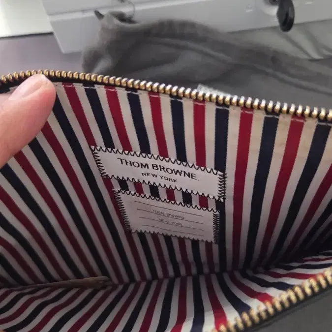 [BUNJANG] Thom Browne Clutch & Bottega Veneta Wallet Set / 진품 톰브라운 클러치 +  보테가베네타 반지갑 세트