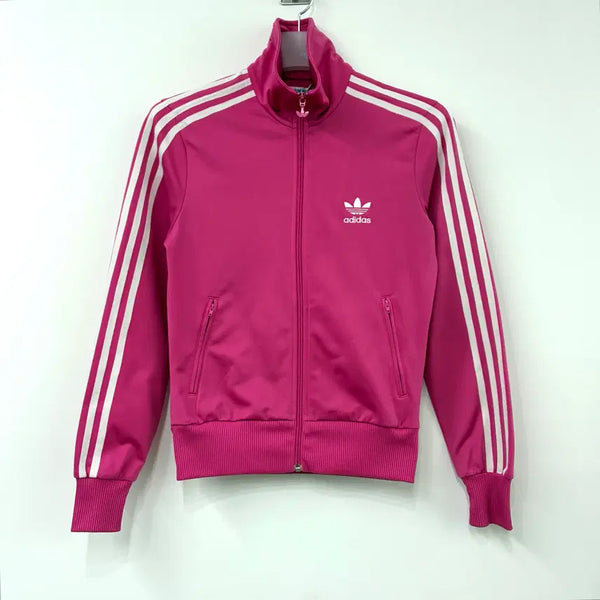 [BUNJANG] Adidas Firebird Slim Fit Hot Pink Track Top Jersey / 아디다스 파이어버드 딱붙핏 핫핑크 트랙탑 져지