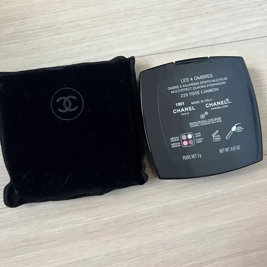 [BUNJANG] Chanel Les 4 Ombres Multi-Effect Quadra Eyeshadow 228 Tissé Cambon / 샤넬 섀도우 228 띠세 깡봉