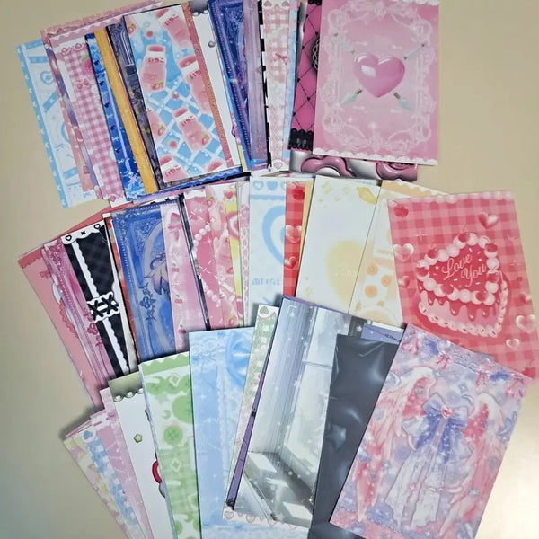[BUNJANG] Photocard Binder Refills (100 Types, 102 Pages) / 포토카드 포카 바인더 대지 100종(총 102장)