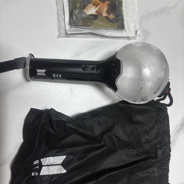 [BUNJANG] BTS Official Lightstick ARMY Bomb with Photocard and Pouch / 삼미밤 팔아용