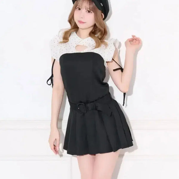 [BUNJANG] apres jour décolleté Heart Cut Mini Dress / (새상품) apres jour 데콜테 하트컷 미니원피스 스나계 일브