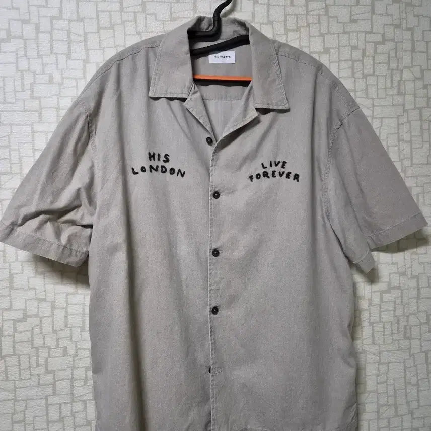 [BUNJANG] Hazzys Short Sleeve Shirt / 헤지스 his 반팔 셔츠
