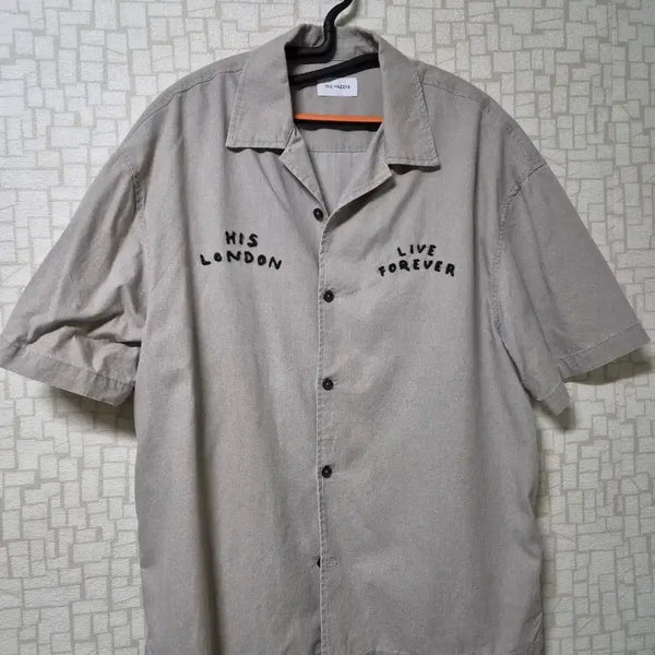 [BUNJANG] Hazzys Short Sleeve Shirt / 헤지스 his 반팔 셔츠