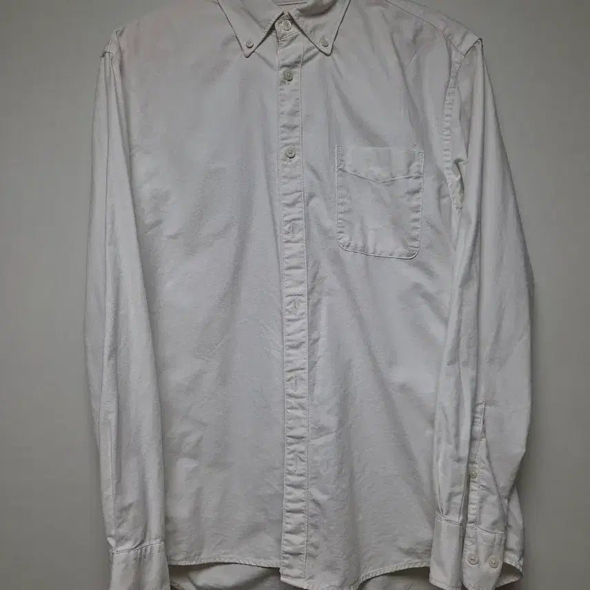 [BUNJANG] Muji White Oxford Shirt / 무인양품 화이트 옥스포드 셔츠
