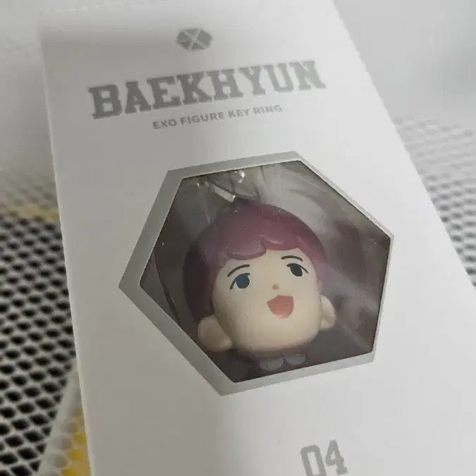 [BUNJANG] EXO Baekhyun Figure Keychain / 백현 피규어