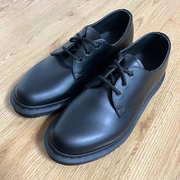 [BUNJANG] Dr. Martens 1461 Mono Black Shoes / 닥터마틴 1461 모노