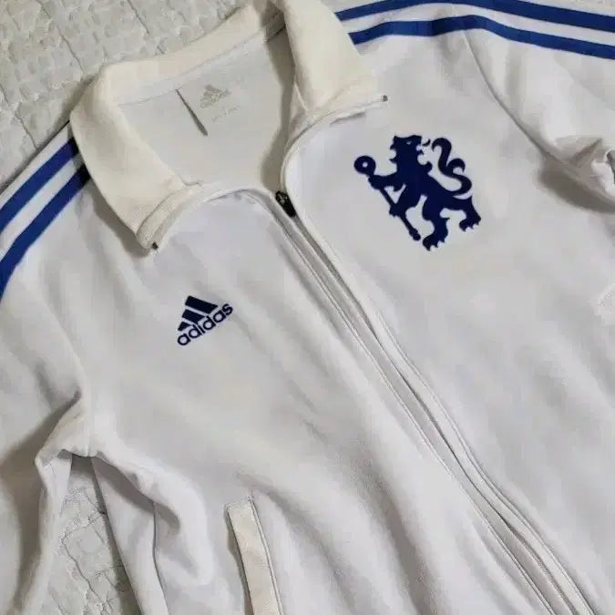 [BUNJANG] Adidas Chelsea White Big Logo Rare Jersey / 아디다스 첼시 화이트 빅로고 희귀 져지