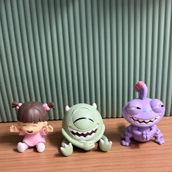 [BUNJANG] Monsters, Inc. 3-Character Figure Set / 몬스터 주식회사 피규어 3종 세트
