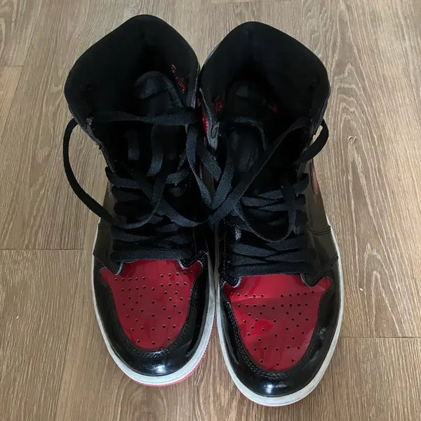 [BUNJANG] Air Jordan 1 Retro High OG Patent Bred / 조던 1 레트로 하이 OG 페이턴트 브레드 275