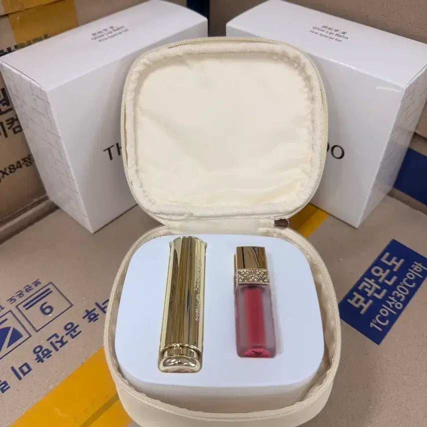 [BUNJANG] The History of Whoo Gongjinhyang Mi Royal Youth Lip Balm Pink Special Set / 더후 공진향미 궁중동안립밤 핑크 스페셜 기획