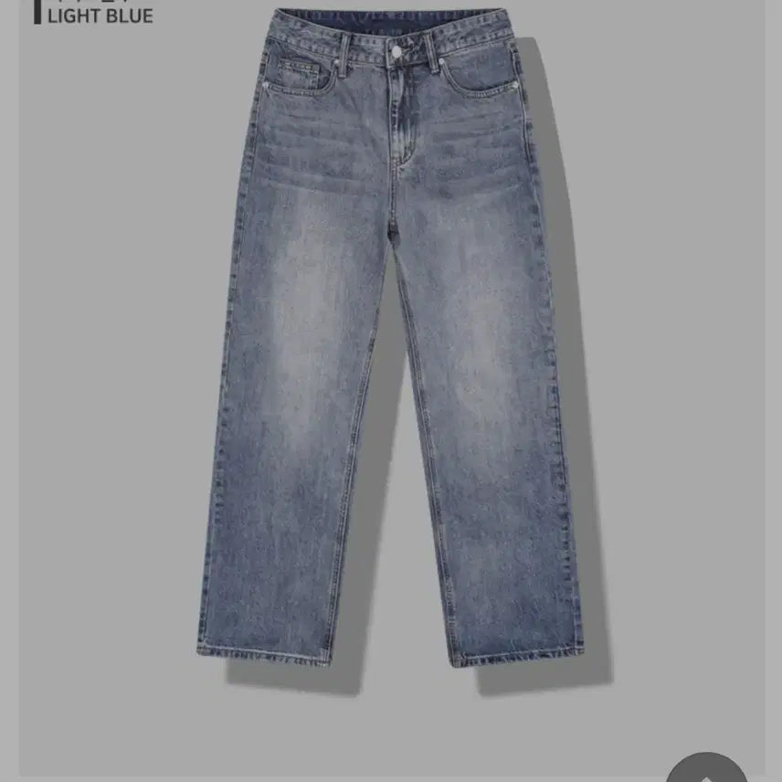 [BUNJANG] Brick Aide Semi Wide Denim Pants Light Blue 36 / 브릭에이드 세미와이드 데님팬츠 라이트블루 36