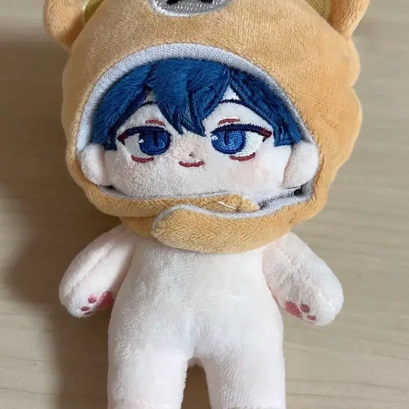 [BUNJANG] 10cm Bear Hat Plushie / 코여운 곰돌이 모자 인형 10cm 솜인형옷 떨옷 떨깅