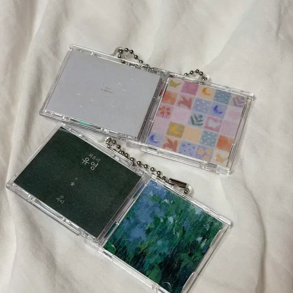 [BUNJANG] Album CD Case Keychain / 앨범