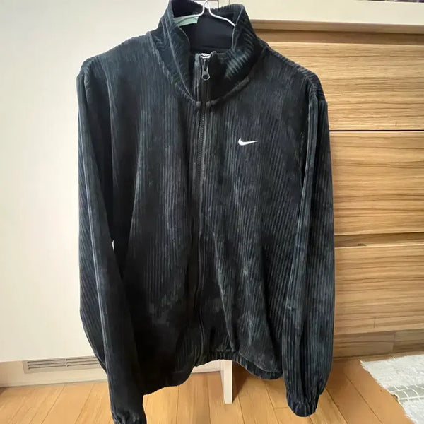 [BUNJANG] Nike Corduroy Velvet Zip-Up Jacket / 나이키 코듀로이 벨벳 집업