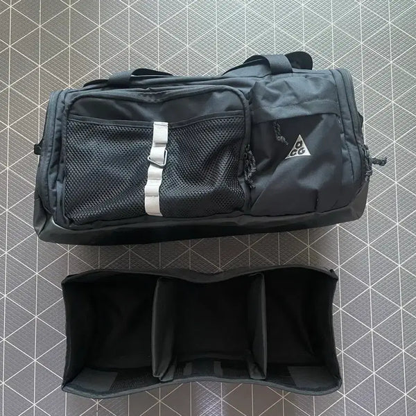 [BUNJANG] Nike ACG DeMax 60L Duffle Bag Black College Grey / [중고] 나이키 ACG 데이맥스 60L 더플백 블랙 칼리지 그레이 + 이너백