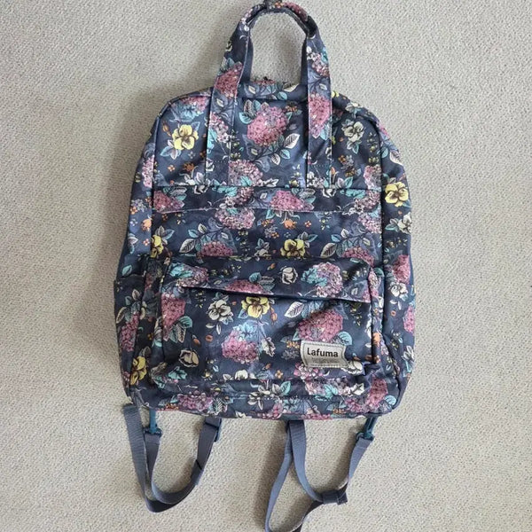 [BUNJANG] Lafuma Flower Pattern Backpack / 라푸마 플라워 패턴 백팩  초특가 세일