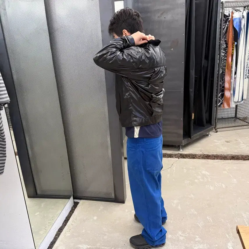 [BUNJANG] Ly Jelservice Cobalt Cut-off Pants / 리젤서비스 컷오프 코발트 팬츠 (1)